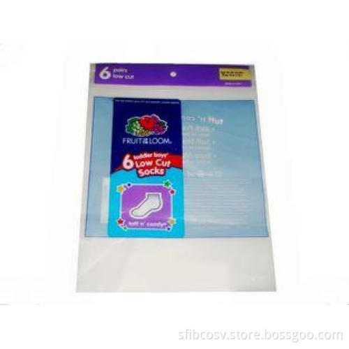 Custom Packaging Bags Christmas Sock Packaging Bag